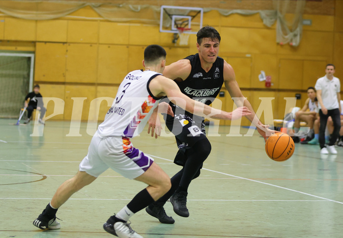 Basketball Zweite Liga 2023/24, Grunddurchgang 16.Runde Vienna United vs. Güssing Blackbirds