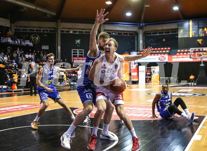 Basketball Superliga 2021/22, Grunddurchgang 18.Runde BC Vienna vs. Gmunden Swans