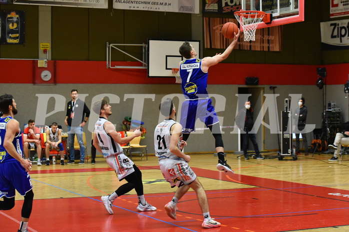 Basketball Superliga 2021/22, Grunddurchgang. 10.Runde Flyers Wels vs. Swans Gmunden