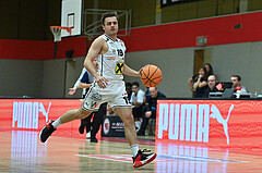 Basketball, Superliga 2023/24, Grunddurchgang 22. Runde, Flyers Wels vs. Vienna Timberwolves,