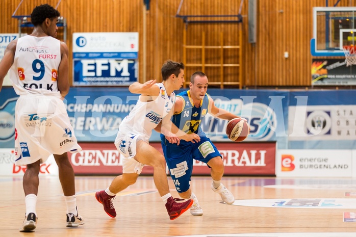 Basketball, ABL 2017/18, Grunddurchgang 2.Runde, Oberwart Gunners, UBSC Graz, Anton Maresch (14)