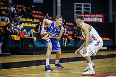 Basketball, Admiral Basketball Superliga 2019/20, Grunddurchgang 5.Runde, BC Vienna, Oberwart Gunners, Edi Patekar (9)