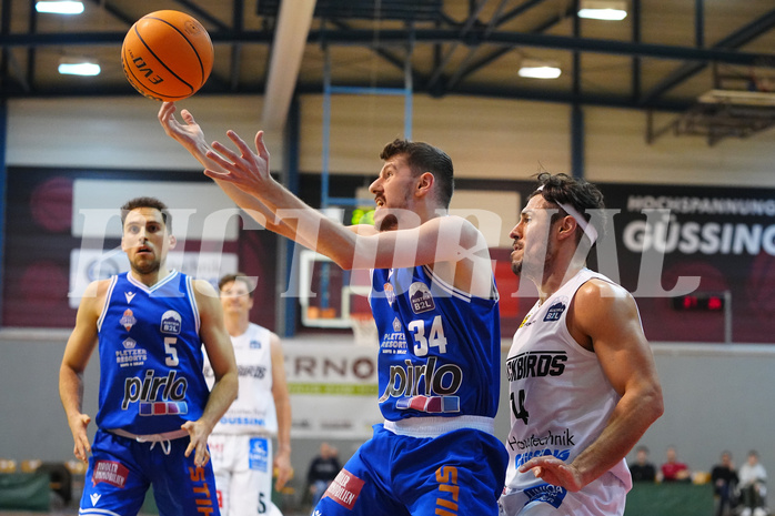 Basketball 2. Liga 2023/24, Grunddurchgang 11.Runde , Güssing vs. Kufstein


