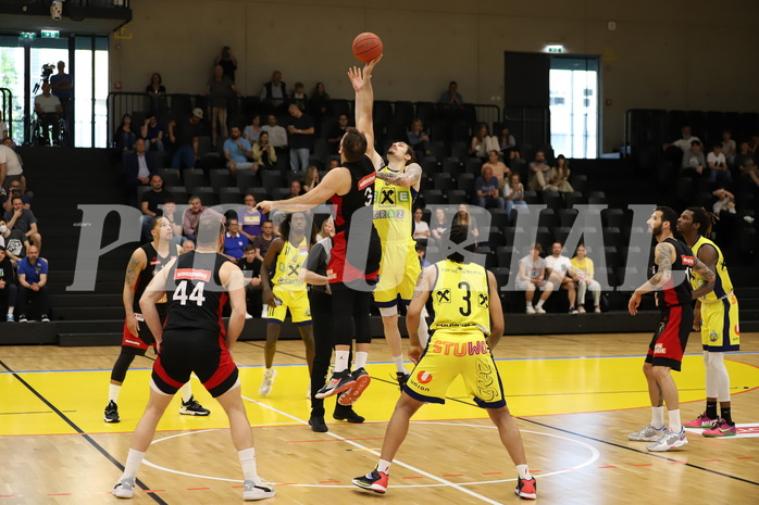 Basketball Superliga 2021/22, Playoffs, Halbfinale Spiel 2, UBSC Raiffeisen Graz vs BC GGMT Vienna