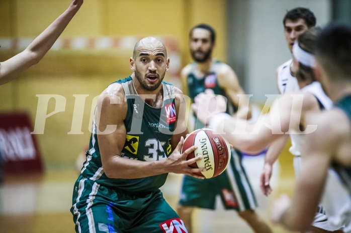 Basketball, ABL 2018/19, Basketball Cup 2.Runde, Mattersburg Rocks, Dornbirn Lions, Aron Thorell Walker (35)