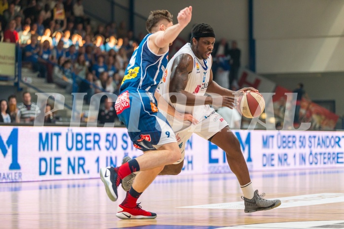 Basketball, CUP 2017 , Finale, Oberwart Gunners, Kapfenberg Bulls, Cedric Kuakumensah (5)