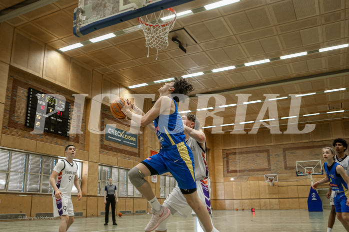 27.04.2025 Österreichischer Basketballverband 2024/25, SLMU16, VF Vienna United vs. SKN St. Pölten