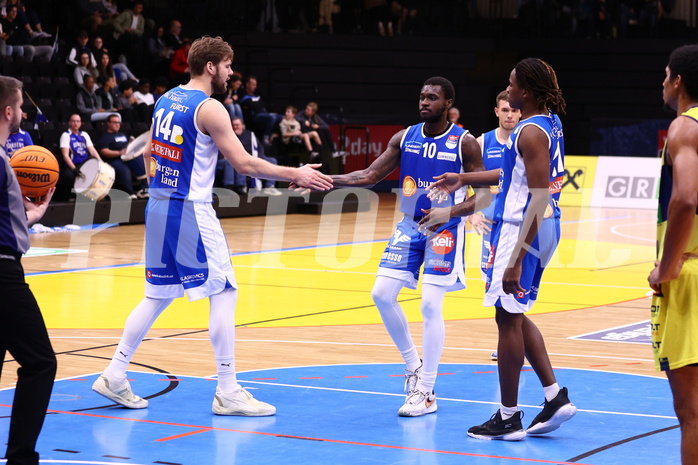 01.11.2023, Graz, Raiffeisen Sportpark Graz, Basketball Superliga 2023/24, Grunddurchgang, Runde 5, UBSC Raiffeisen Graz vs. Unger Steel Gunners Oberwart 