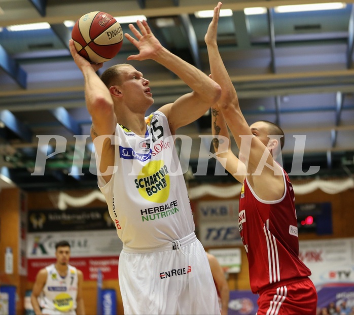 Basketball ABL 2016/17 Grunddurchgang 4.Runde Gmunden Swans vs. BC Vienna