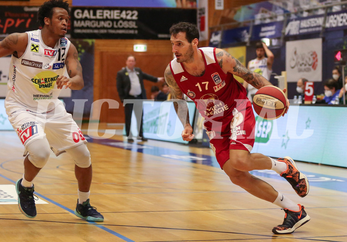 Basketball Superliga 2020/21, Grunddurchgang 18.Runde Gmunden Swans vs. BC Vienna


