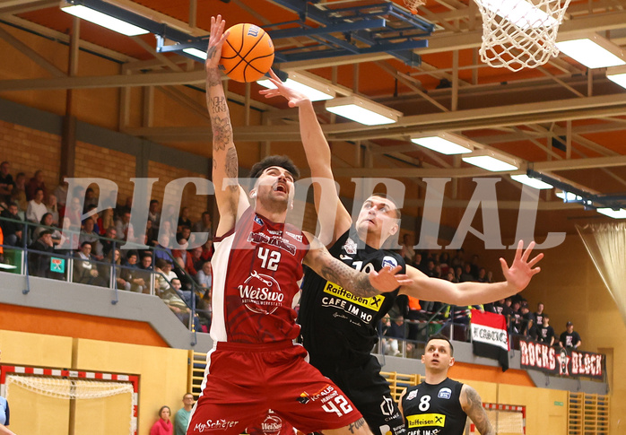 Basketball Zweite Liga 2024/25, Grunddurchgang 7.Runde Mistelbach Mustangs vs. Mattersburg Rocks


