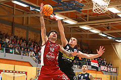 Basketball Zweite Liga 2024/25, Grunddurchgang 7.Runde Mistelbach Mustangs vs. Mattersburg Rocks


