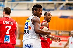 Basketball ABL 2015/16 Grunddurchgang 33.Runde Oberwart Gunners vs. WBC Wels