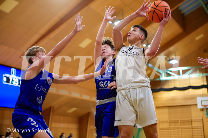 09.11.2024 Österreichischer Basketballverband 2024/25, SLMU14, Basket Flames WAT vs STARS Basketball