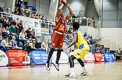 Basketball, Admiral Basketball Superliga 2019/20, Grunddurchgang 18.Runde, SKN St. Pölten Basketball, Traiskirchen Lions, Shawn L. Ray (6)