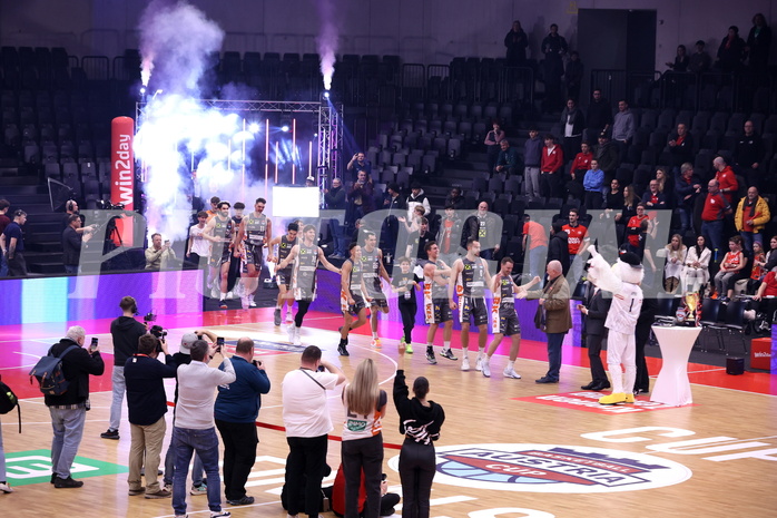 19.01.2025, Graz, Raiffeisen Sportpark, Basketball Austria Cup 2025, Final Four, Finale, Flyer Wels vs. Klosterneuburg Dukes,  