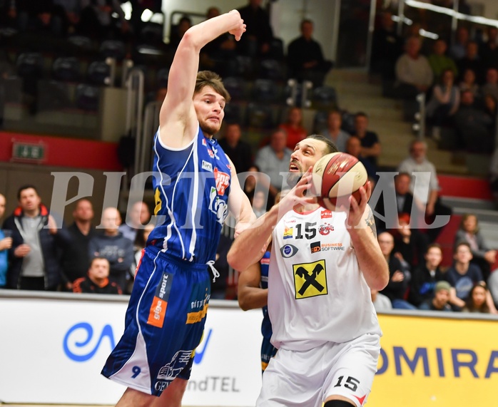 Basketball ABL 2016/17 Grunddurchgang 22. Runde WBC Wels vs ece bulls Kapfenberg