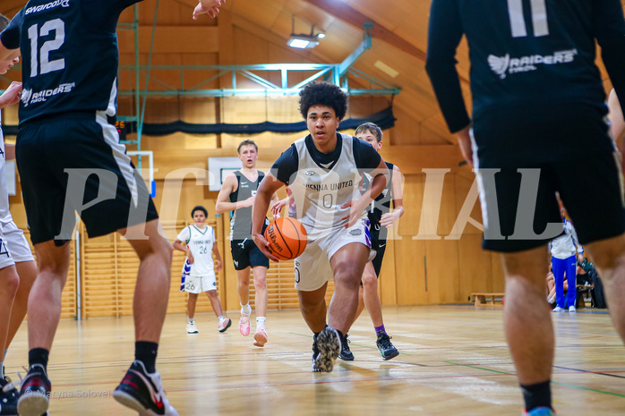 01.12.2024 Österreichischer Basketballverband 2024/25, SLMU16, Post SV Wien vs. Swarco Raiders