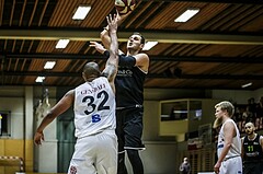 Basketball, 2.Bundesliga, Grunddurchgang 9.Runde, Mattersburg Rocks, Basket Flames, Fuad Memcic (25)