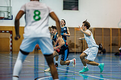 Basketball, Basketball Zweite Liga 2024/25, Grunddurchgang 13.Runde, UDW Alligators, Vienna Timberwolves, Jakob Konzet (5)