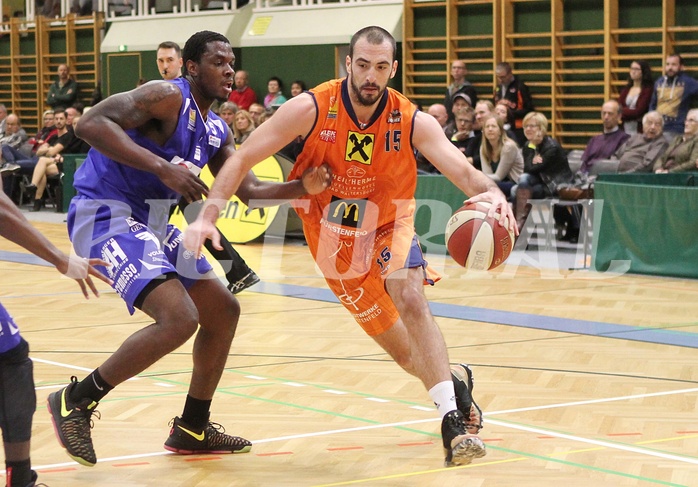 Basketball ABL 2016/17 Grunddurchgang 7.Runde  Fürstenfeld Panthers vs Oberwart Gunners
