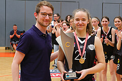 Superliga 2022/23, WU19 Finale, Siegerehrung Basketduchess Klosterneuburg vs. Vienna United


