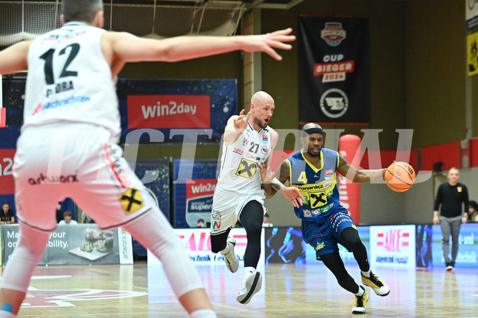 Basketball Superliga 2023/24, 4.Plazierungsrunde,
Flyers Wels vs. UBSC Graz

