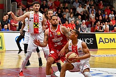 Basketball ABL 2017/18 PlayOff VF1 Flyers Wels vs BC Vienna