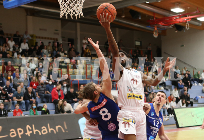 Basketball Superliaga 2021/22, 6.Qualifikationsrunde Traiskirchen Lions vs. D.C. Timberwolves