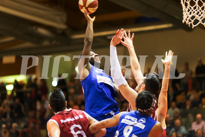 Basketball ABL 2015/16 Grunddurchgang 23.Runde Traiskirchen Lions vs. Oberwart Gunners