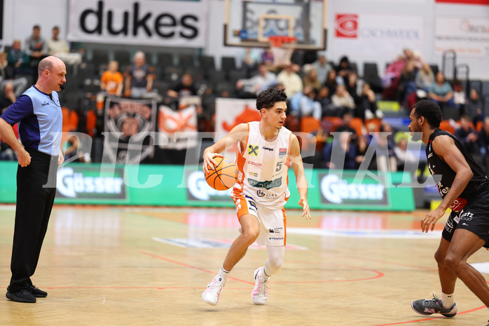 Basketball Superliga 2024/25, Grunddurchgang 9.Runde Klosterneuburg Dukes vs. Kapfenberg Bulls



