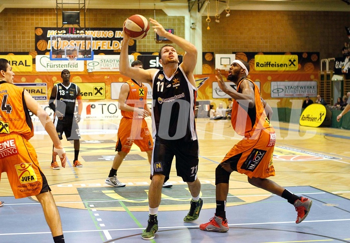 Basketball ABL 2015/16 Grunddurchgang 11.Runde  Fürstenfeld Panthers vs BK Dukes Klosterneuburg
