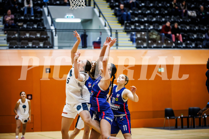 Basketball, SLWU19 Basketball Damen Superliga 2024/25, Vienna Timberwolves, DBB LZ OÖ, 