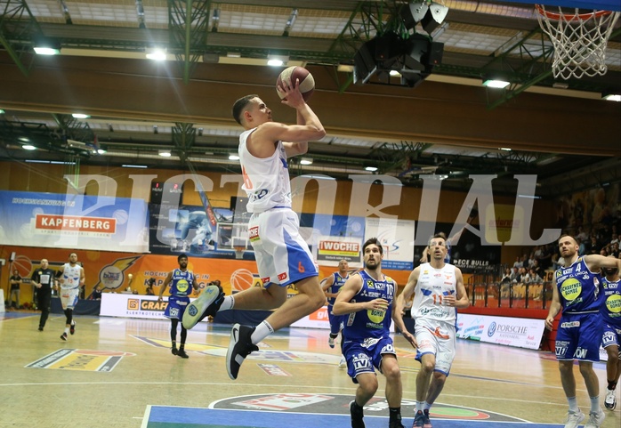 Basketball ABL 2018/19, Playoff Finale Spiel 1 Kapfenberg Bulls vs. Gmunden Swans