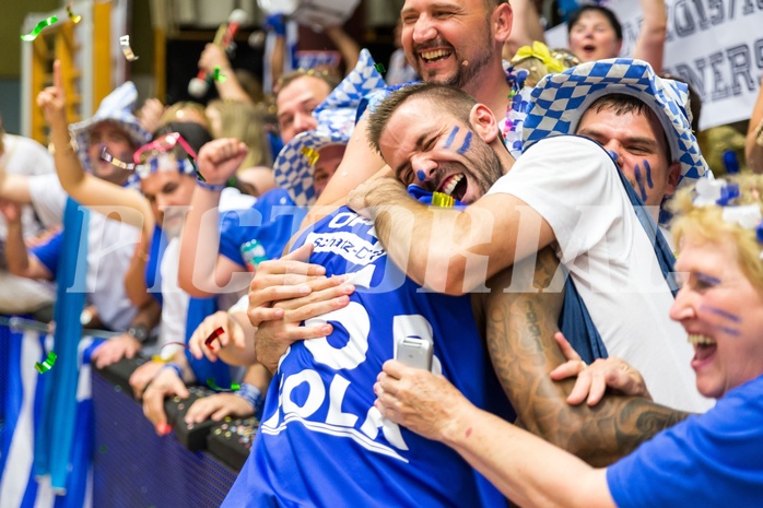 Basketball ABL 2015/16, Playoff Finale Spiel 3 WBC Wels vs. Oberwart GUNNERS