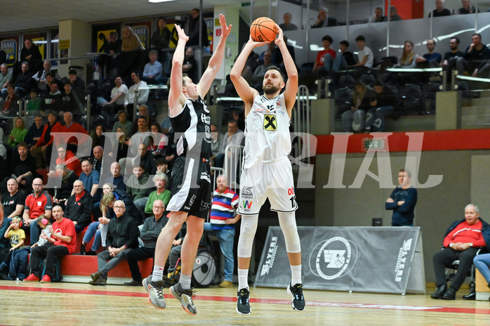 Basketball Superliga 2023/24, Grunddurchgang 10. Runde Flyers Wels, Kapfenberg,
