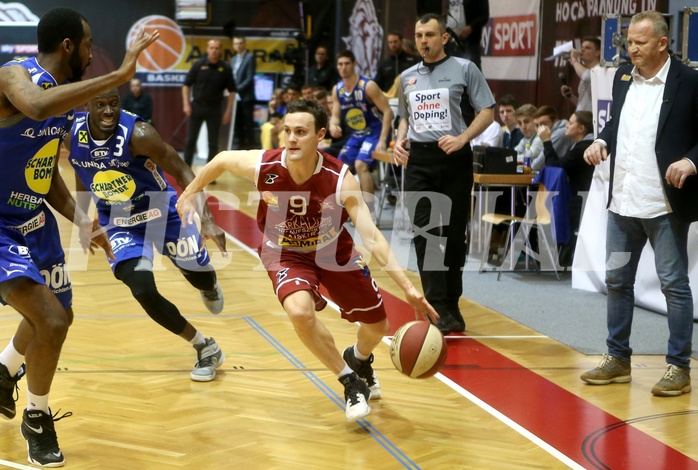 Basketball ABL 2016/17, Grunddurchgang 19.Runde Traiskirchen Lions vs. Gmunden Swans


