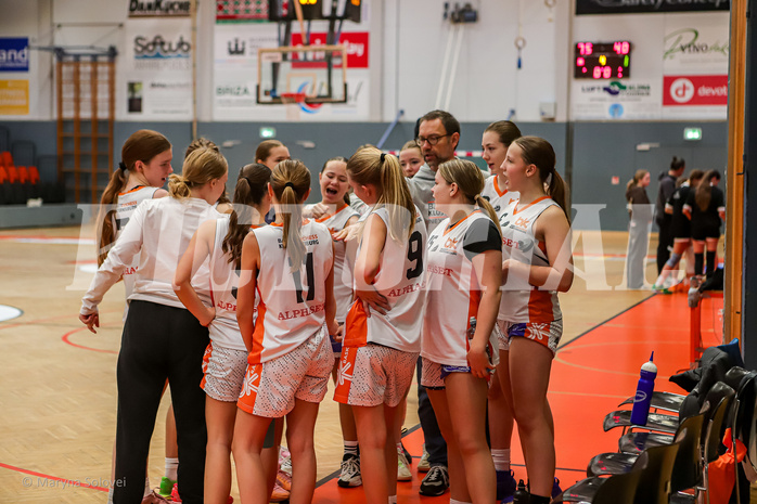 16.11.2024 Österreichischer Basketballverband 2024/25, SLWU16, Basket Duchess vs. Basket Flames UNION
