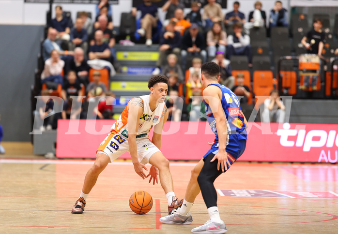 Basketball Superliga 2024/25, 9.Plazierungsrunde Klosterneuburg Dukes vs. Oberwart Gunners