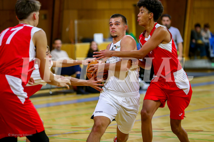 26.11.2024 Österreichischer Basketballverband 2024/25, SLMU19 Basket Flames vs. Mattersburg Rocks
