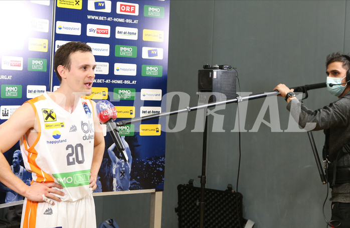 Basketball Superliga 20120/21, Grunddurchgang 9.Runde Klosterneuburg Dukes vs. Flyers Wels
