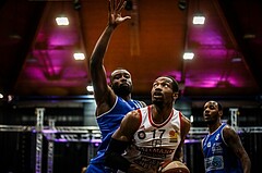 Basketball, ABL 2018/19, Playoff VF Spiel 3, BC Vienna, Oberwart Gunners, David Haughton (17)