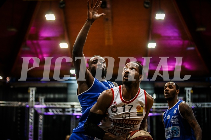Basketball, ABL 2018/19, Playoff VF Spiel 3, BC Vienna, Oberwart Gunners, David Haughton (17)