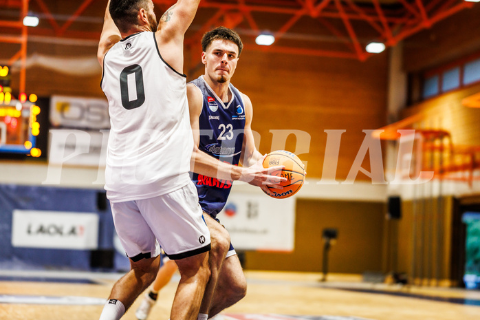 Basketball, win2day Basketball Superliga 2024/25, Grunddurchgang Runde 2, BBC Nord Dragonz, Klosterneuburg Dukes, Dogus Demirel (23)
