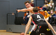 Basketball Superliga 2021/22, Grunddurchgang 17.Runde Klosterneuburg Dukes vs. Flyers Wels