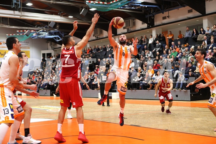 Basketball ABL 2017/18, Grunddurchgang 24.Runde BK Klosterneuburg Dukes vs. BC Vienna
