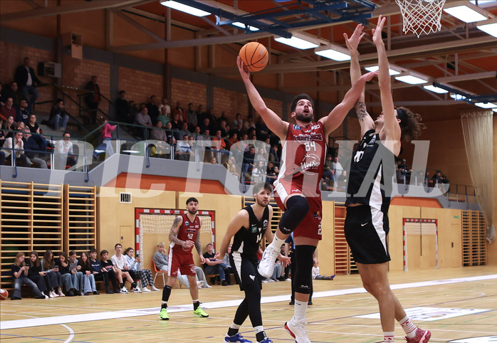 Basketball Zweite Liga 2024/25, Grunddurchgang 21.Runde Mistelbach Mustangs vs. Raiders Tirol


