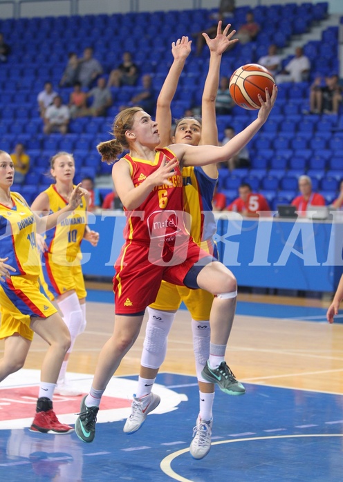 FIBA Europe EC U20 Women Division B Romania vs Montenegro