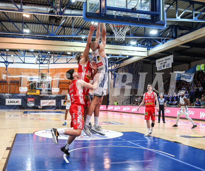 Basketball Superliga 2024/25, Playoffs, Halbfinale Spiel 3 Oberwart Gunners vs. Traiskirchen Lions