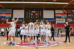 Basketball, Superliga 2024/25, Platzierungsrunde 4.Runde, Flyers Wels vs. Oberwart Gunners,
